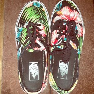 Size 7.5 tropical Vans